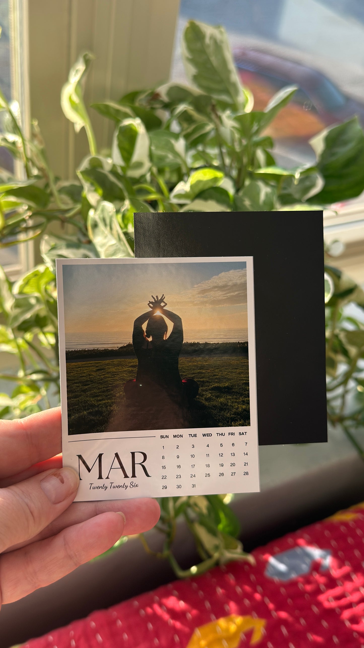 2026 Magnetic Mini Calendar Set – 3.25x4 Flexible Photo Magnets | Full Year Handmade Gift