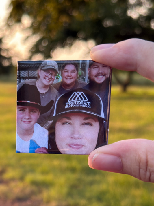 The Keepsake Set – 18 Personalized Photo Magnets | Custom Memory Keepsakes